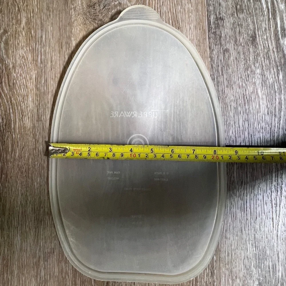 Vintage Plastic Tupperware Replacement Lid Seal ONLY 488 Poultry Ham Keeper